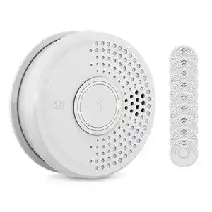 Rauchmelder Set mit wechselbaren Batterien, DIN EN 14604 zertifiziert (10x)
