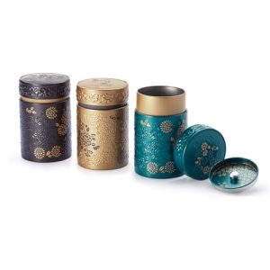 Teedosen Eigenart Yumiko im 3er Set