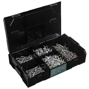 Blindnieten Set PARCO 500-teilig Aluminium DIN 7337 Form A