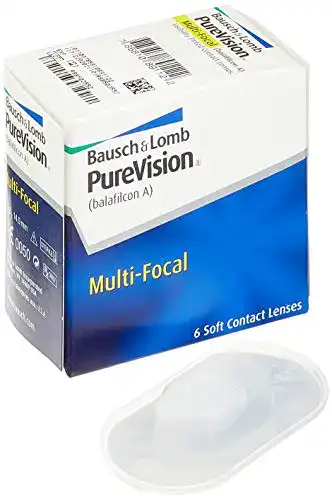 Multifokale Kontaktlinsen Bausch + Lomb Purevision Multifocal Monatslinsen