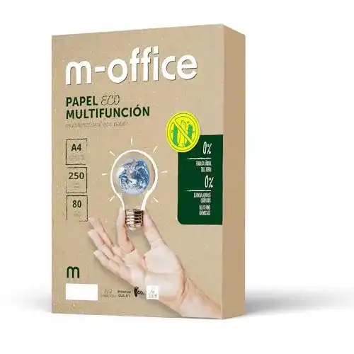 Recyclingpapier m-office DIN A4 80 g für Kopierer und Drucker