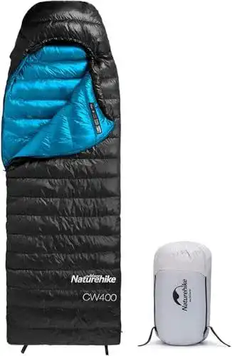 Daunenschlafsack von Naturehike für Camping und Outdoor-Aktivitäten
