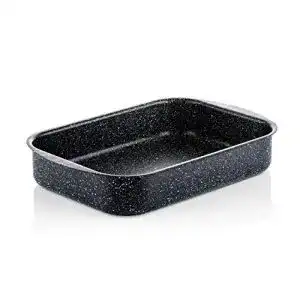Auflaufform Westinghouse Black Marble, Bräter mit 35 cm Durchmesser