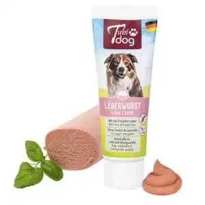 Hundeleberwurst Tubidog 3 x 75g als Leckerchen oder Belohnung