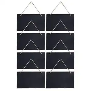 Schiefertafel Navaris 25×15 cm zum Aufhängen