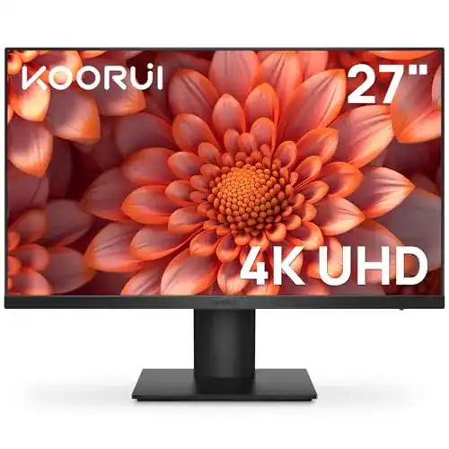 27 Zoll 4K Monitor von KOORUI mit IPS-Technologie
