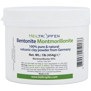 Bentonit Montmorillonit Pulver 454 g – Ultrafein