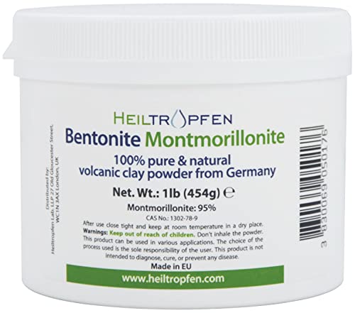 Bentonit Montmorillonit Pulver 454 g – Ultrafein