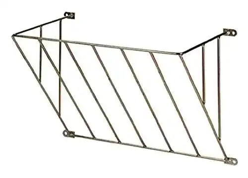 Heuraufe Kerbl 32703 verzinkt für Pferde, Wandmontage