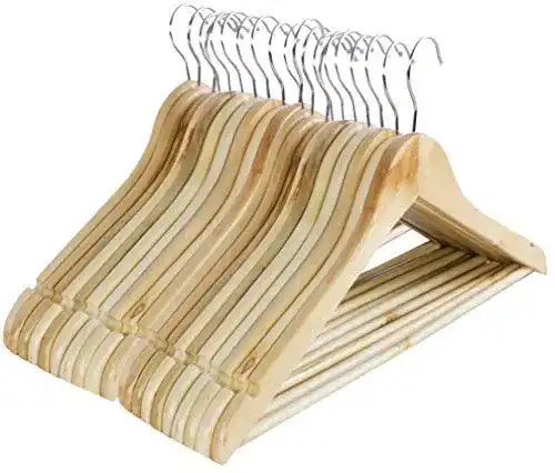 Kleiderbügel aus Holz, 20 Stück