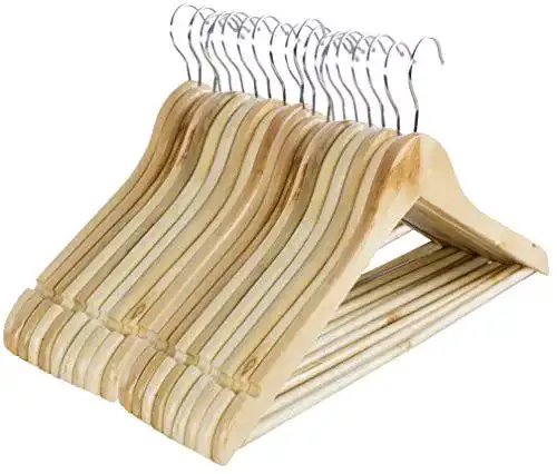 Kleiderbügel aus Holz, 20 Stück