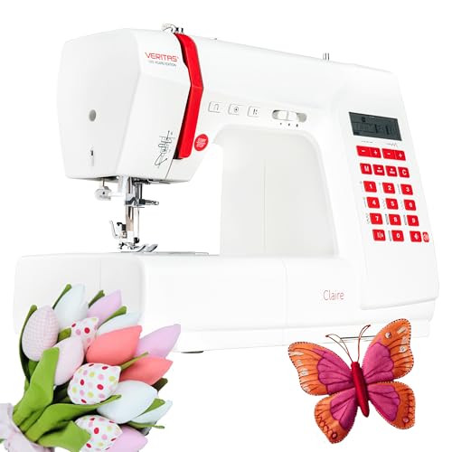 Veritas Nähmaschine Claire Computer-Nähmaschine mit 197 Stichen