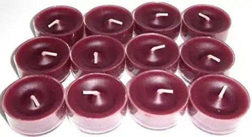 Partylite Teelichter – 12 Teelichter in Maulbeere