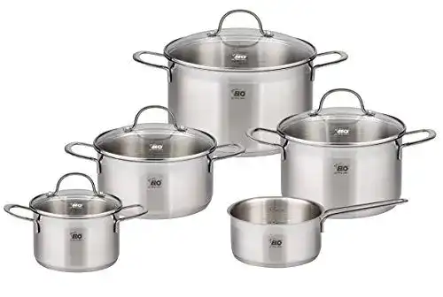 ELO 42515 Topfset aus Edelstahl, 5 Teile