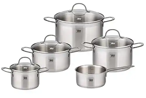 ELO 42515 Topfset aus Edelstahl, 5 Teile