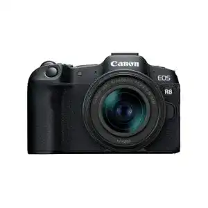 Canon EOS R8 Systemkamera mit RF 24-50mm Objektiv