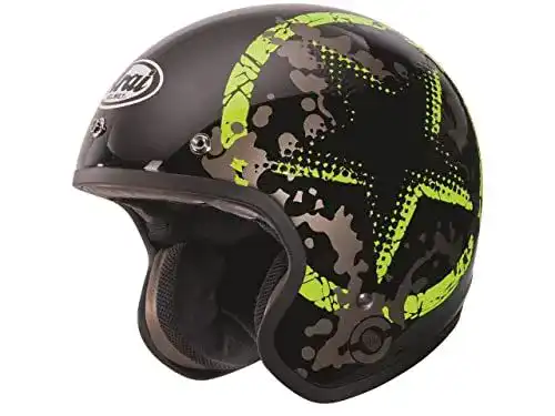 Arai Freeway Classic Helm in Comet Green Größe S