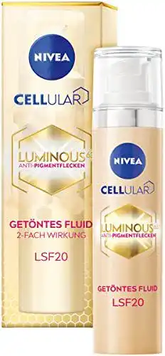 Getönte Sonnencreme Nivea Cellular Luminous 630 mit LSF 20
