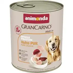 Hundefutter Single Protein GranCarno Animonda Nassfutter für Hunde