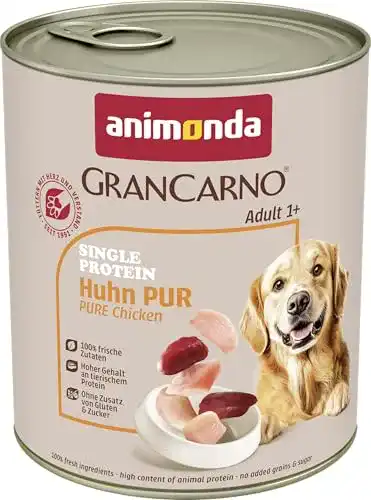 Hundefutter Single Protein GranCarno Animonda Nassfutter für Hunde
