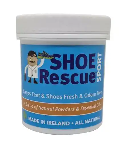 Fußpuder Shoe Rescue 100g – Fußgeruch-Entferner für Schuhe und Füße