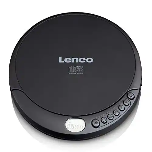 Lenco CD-010 Tragbarer CD-Player mit Bluetooth-Funktion