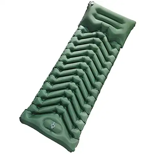 Isomatte BLUEVER Camping, aufblasbare Outdoor Bettauflage
