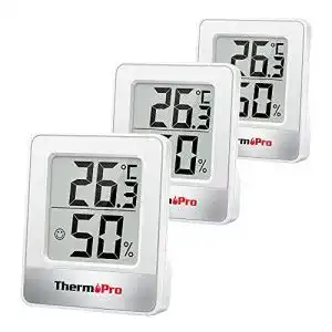 Digitales Hygrometer ThermoPro TP49W-3 für Temperatur und Luftfeuchtigkeit