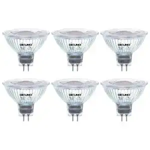 Dicuno MR16 LED Lampe Dimmbar GU5.3 6W für 60W Halogenstrahler