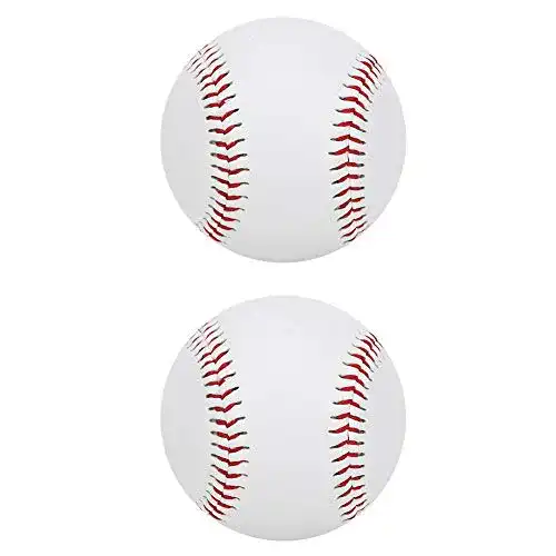 Baseball Soft Bälle von VBESTLIFE, 2 Stück PU Elastisch für Training