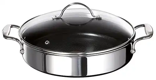 Schmorpfanne mit Deckel Tefal E79071 von Jamie Oliver