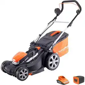 Yard Force Akku-Rasenmäher LM G37A mit 40V Lithium-Ionen-Akku