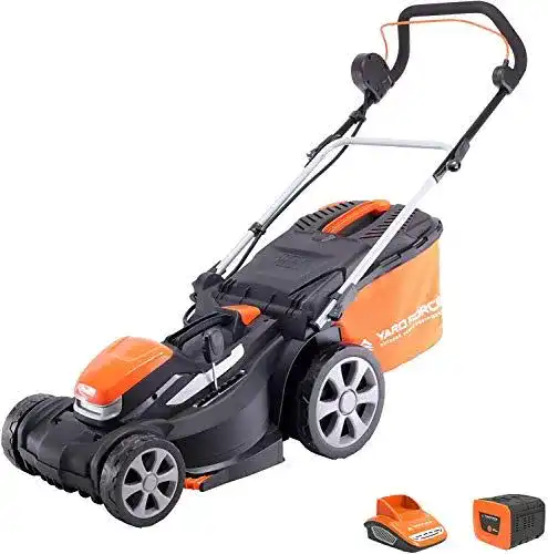 Yard Force Akku-Rasenmäher LM G37A mit 40V Lithium-Ionen-Akku
