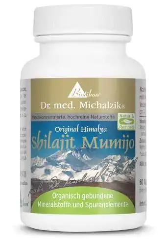 Mumijo Biotikon Shilajit mit Huminsäure und Fulvinsäure