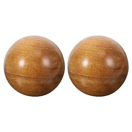 Qi-Gong Kugeln Heallily aus Holz – 2 Stück Baoding Kugeln für Entspannung