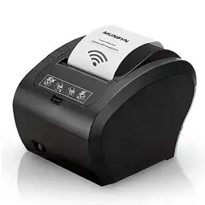 Munbyn Bondrucker Thermodrucker 300mm/s mit WiFi für Belege