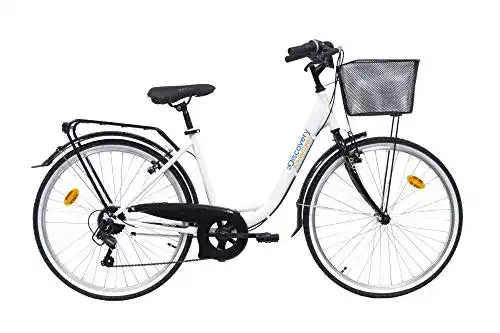 Damenfahrrad Denver Discovery Citybike 26 Zoll in Weiß