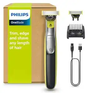 Körperrasierer Philips OneBlade 360 Face elektrischer Rasierer und Trimmer