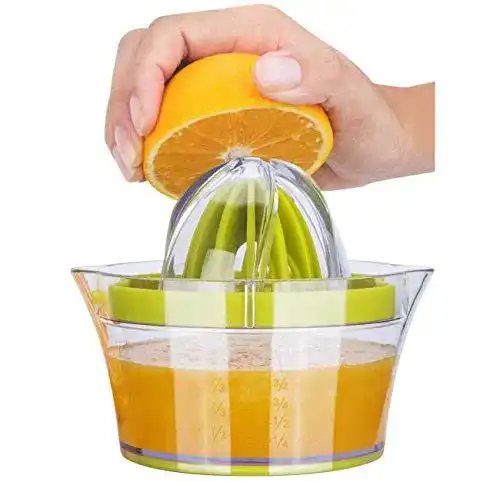 Zitronenpresse iheyfill 4 in 1 Orangenpresse mit 400ml Behälter