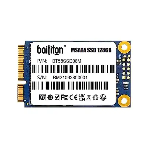 Baititon 128GB mSATA III SSD – Interne Solid State Drive