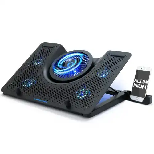 Laptop-Kühler EMPIRE GAMING Turboost Aluminium Kühler