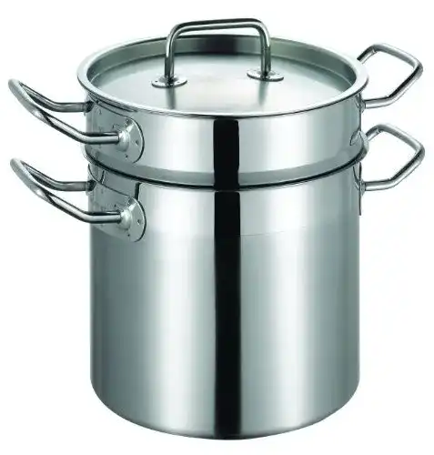 Schulte-Ufer 6457-20 Spagettitopf Profi-Line, 20 cm aus Edelstahl
