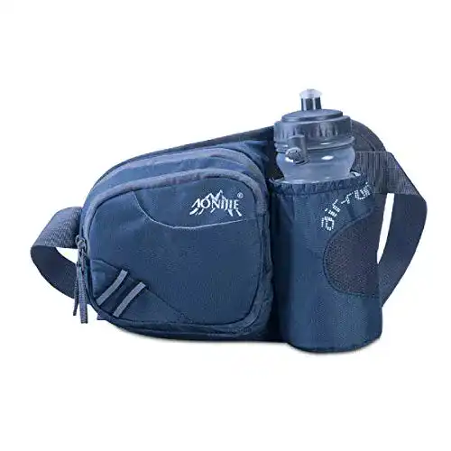Trinkgürtel TRIWONDER mit Flasche und Hüfttasche für Sportler