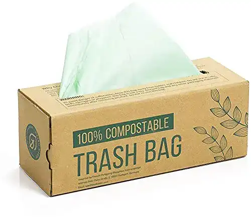 Biologisch abbaubare Müllbeutel von Green Maker, 150 Stück