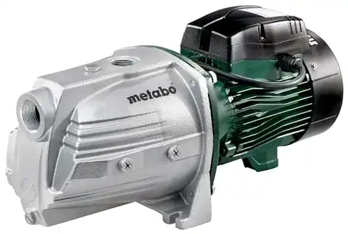 Metabo Hauswasserwerk P 9000 G – Gartenpumpe für Bewässerung und Grundwasserförderung