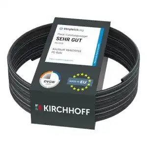 PE-Rohr Kirchhoff Wasserleitung für Gartenbewässerung 32 mm x 50 m