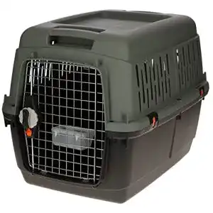 Hundebox aus Kunststoff von Kerbl für Transport und Reisen