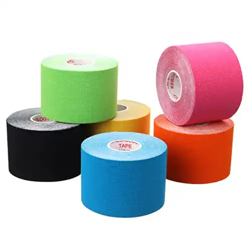 Kinesiologie Tape Jabtraxx 6 Rollen 5 m x 5 cm