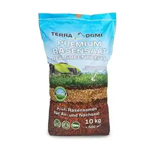 TerraDomi Premium Rasensamen für schnelles Wachstum und Nachsaat