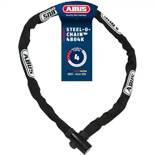 Kettenschloss ABUS Unisex Fahrradschloss in Nero, 110 cm